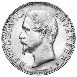 5 Francs Argent 1858A -...