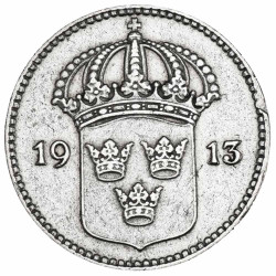 10 Öre Argent Suède 1909-1942