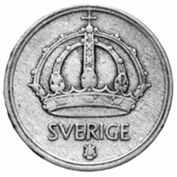 10 Öre Argent Suède 1942-1962