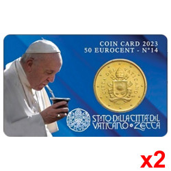 2 Minisets 50 cent Vatican...