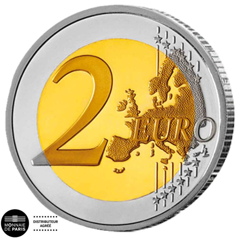 Pièce 2 Euro Commémorative – Coupe Du Monde Rugby France 2023 (SPL)