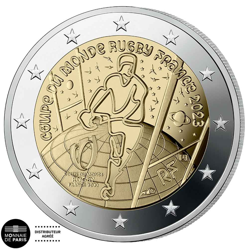 2 Euro France BE 2023 - Coupe du Monde de Rugby