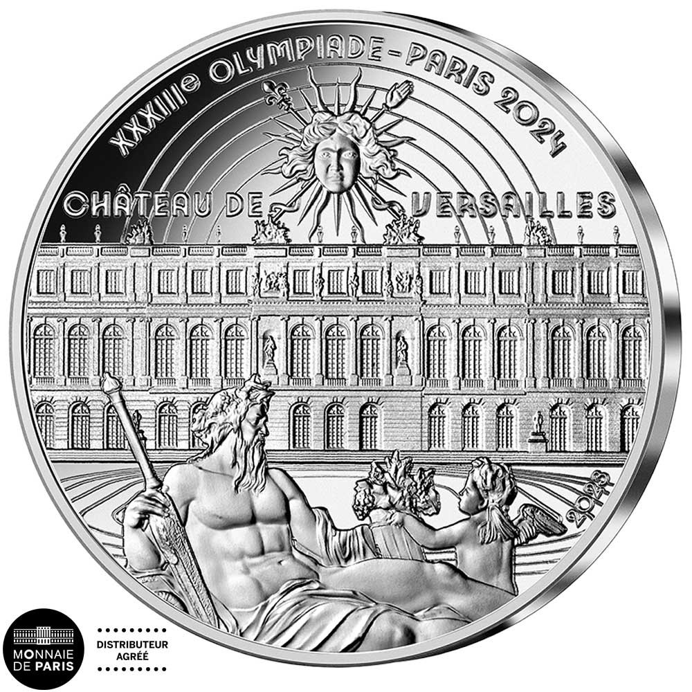 10 Euro Argent France BE 2023 - Versailles