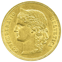 20 Francs Or Suisse 1896 -...