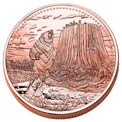 1 Dollar BE USA 2023 - La tour du diable Grand Mesa