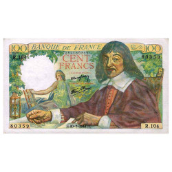 100 Francs Descartes