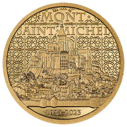5 Dollars Or BE 2023 - Le Mont-Saint-Michel