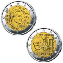 Lot 2 x 2 Euro Luxembourg 2023