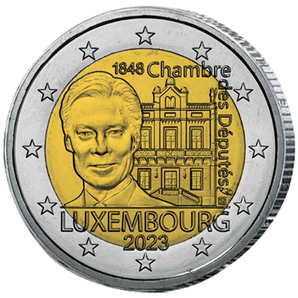 2 Euro Luxembourg BU 2023 - Chambre des députés