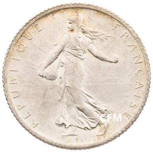 1916 - 1 Franc Argent - type Semeuse IIIeme République