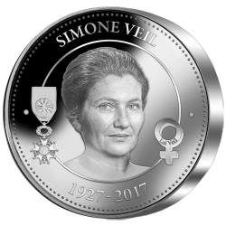 Simone Veil - Argent BE