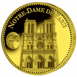 Notre Dame de Paris dorée