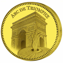 L'Arc de Triomphe dorée
