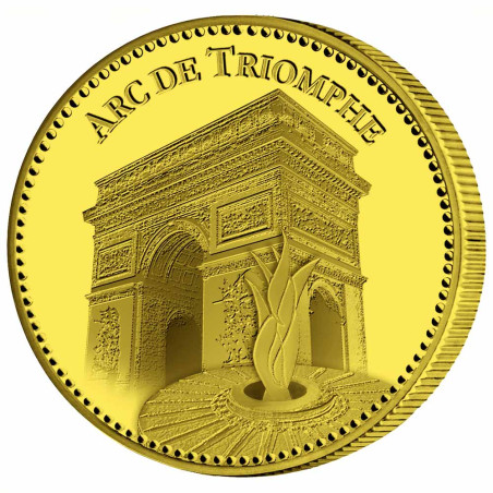 L'Arc de Triomphe dorée