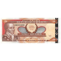 20 Gourdes Haïti 2001 - 200...