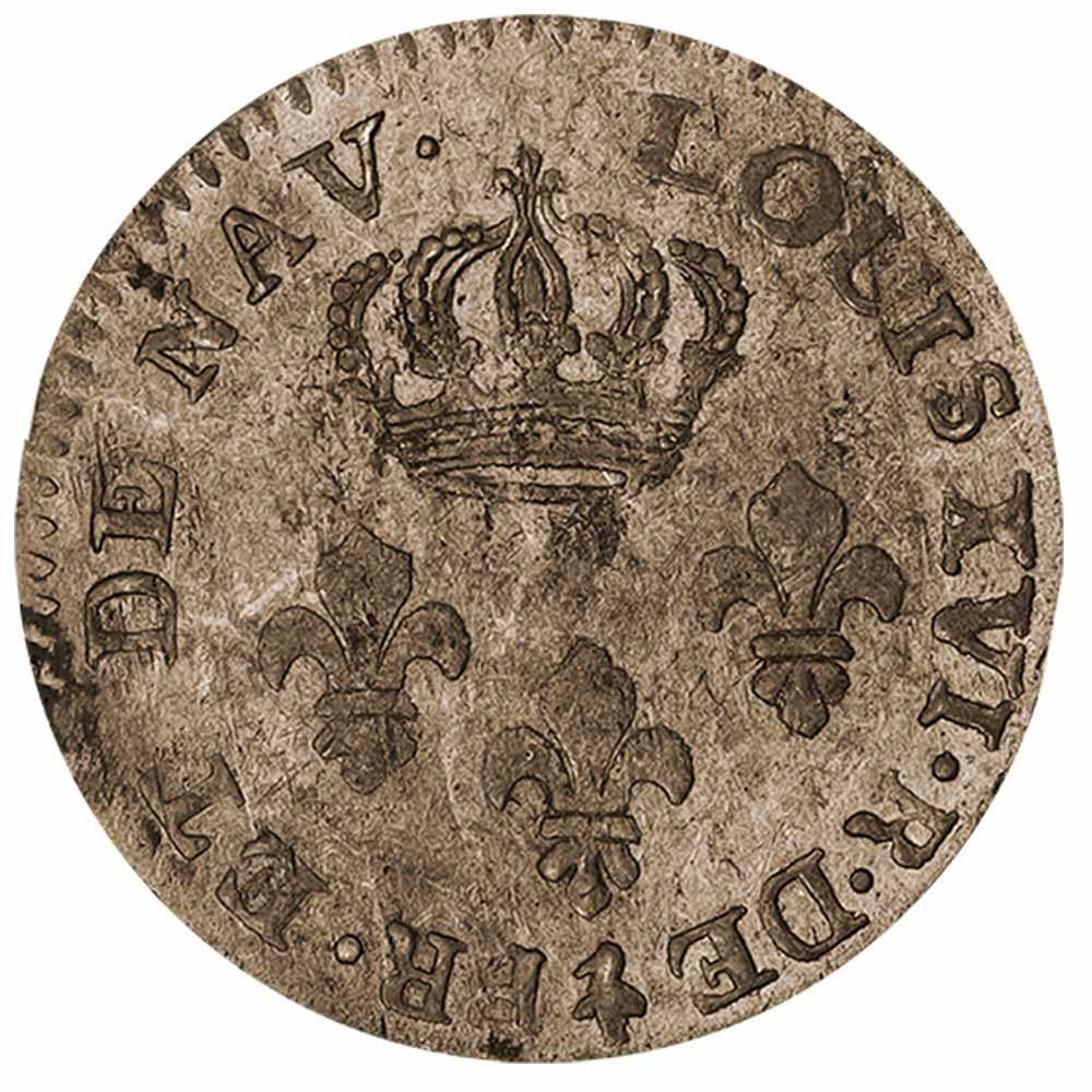 2 Sous Billon Louis XVI 1789 - Colonie de Cayenne