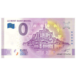 Le Billet Souvenir 0 Euro Le Mont-Saint-Michel à 6,90 Euro au lieu de 13,80 Euro