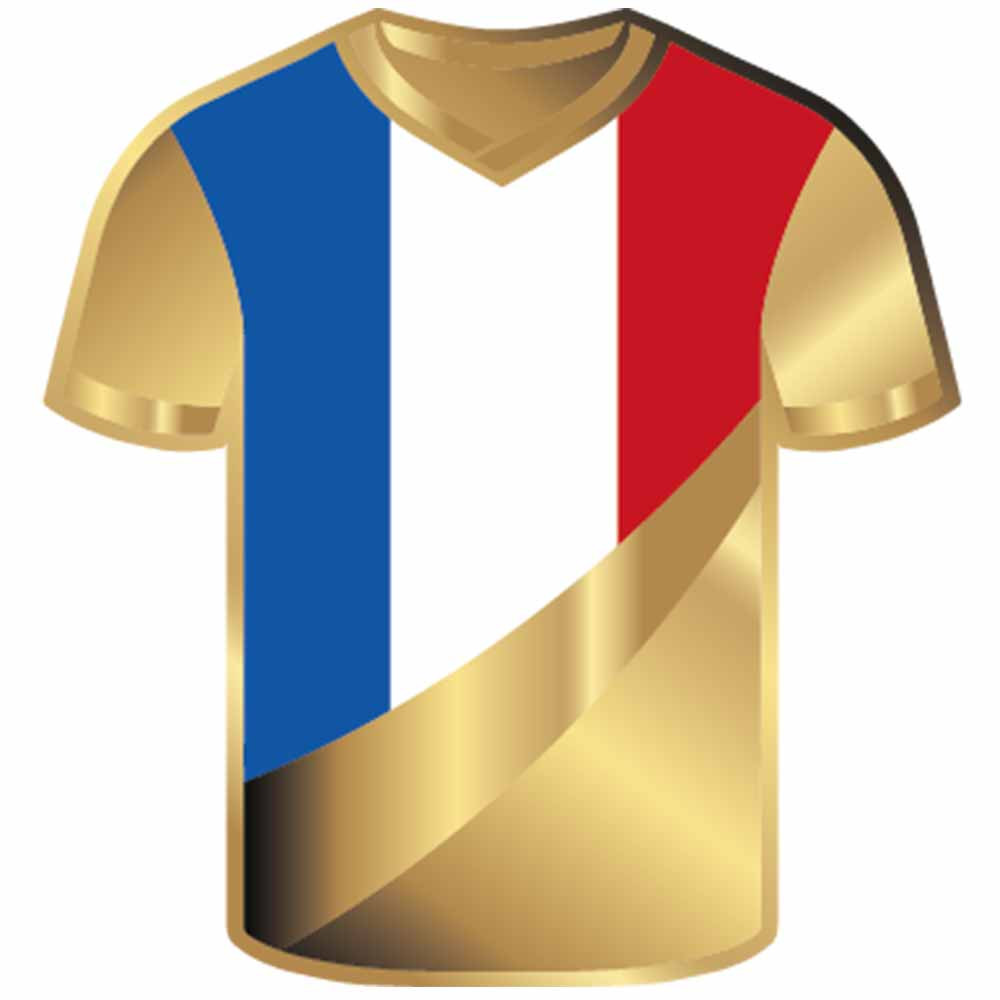 3000 Francs Or Tchad - Maillot de football français