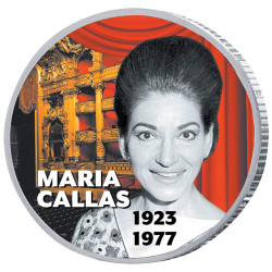 La 2 Euro Maria Callas enduite offerte*