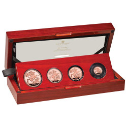 Coffret 4 Souverains Or...