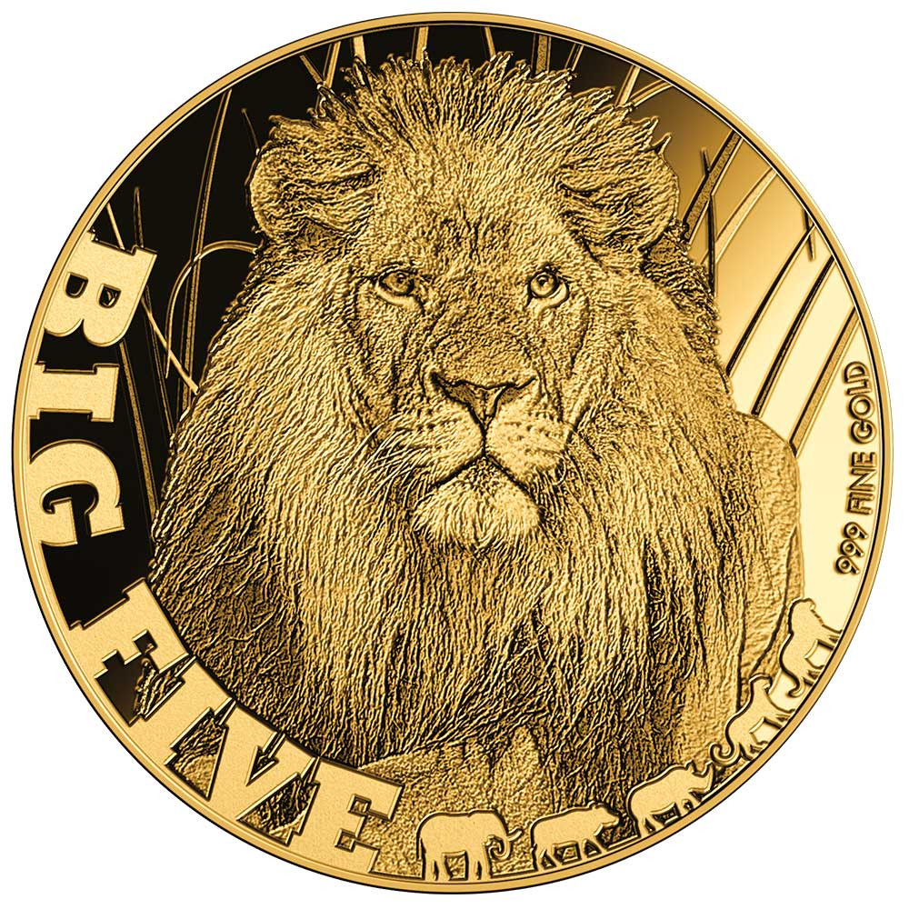 5000 Francs CFA Or Tchad 2023 - Lion