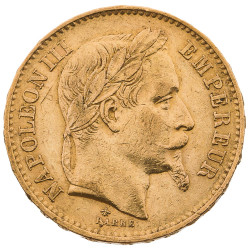 20 Francs Or - Napoléon III...