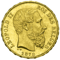 20 Francs Or - Léopold II -...