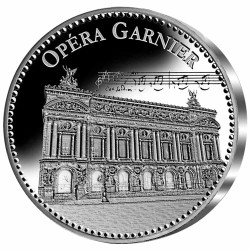 L'opéra Garnier - Argent BE