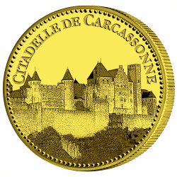 Citadelle de Carcassonne dorée