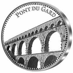 Le Pont du Gard - Argent BE