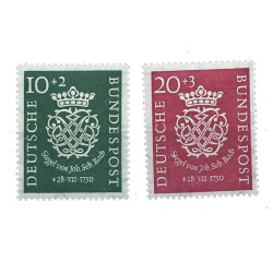 2 timbres Allemagne de...