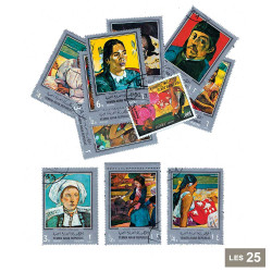 25 timbres Gauguin