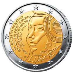 2 Euro Liberté France 2015...