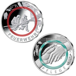 Lot 2 x 10 Euro Cupronickel...