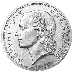 5 Francs Lavrillier 1937