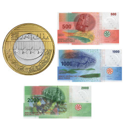 Lot monnaies Comores
