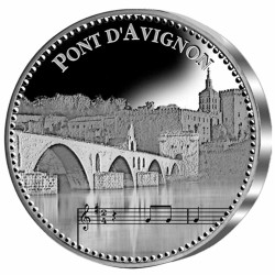 Le pont d'Avignon - Argent BE