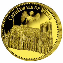 Cathédrale de Reims dorée