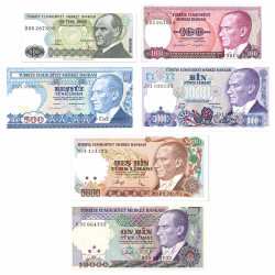 6 Billets de République de...