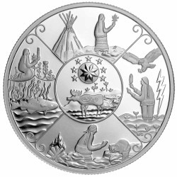 20 Dollars Argent Canada BE...