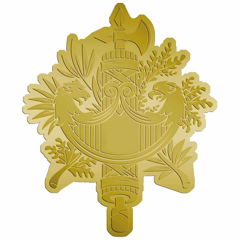 500 Francs dorée Notre France - Faisceau de Licteur
