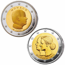 2 Euro Monaco BU 2011 -...