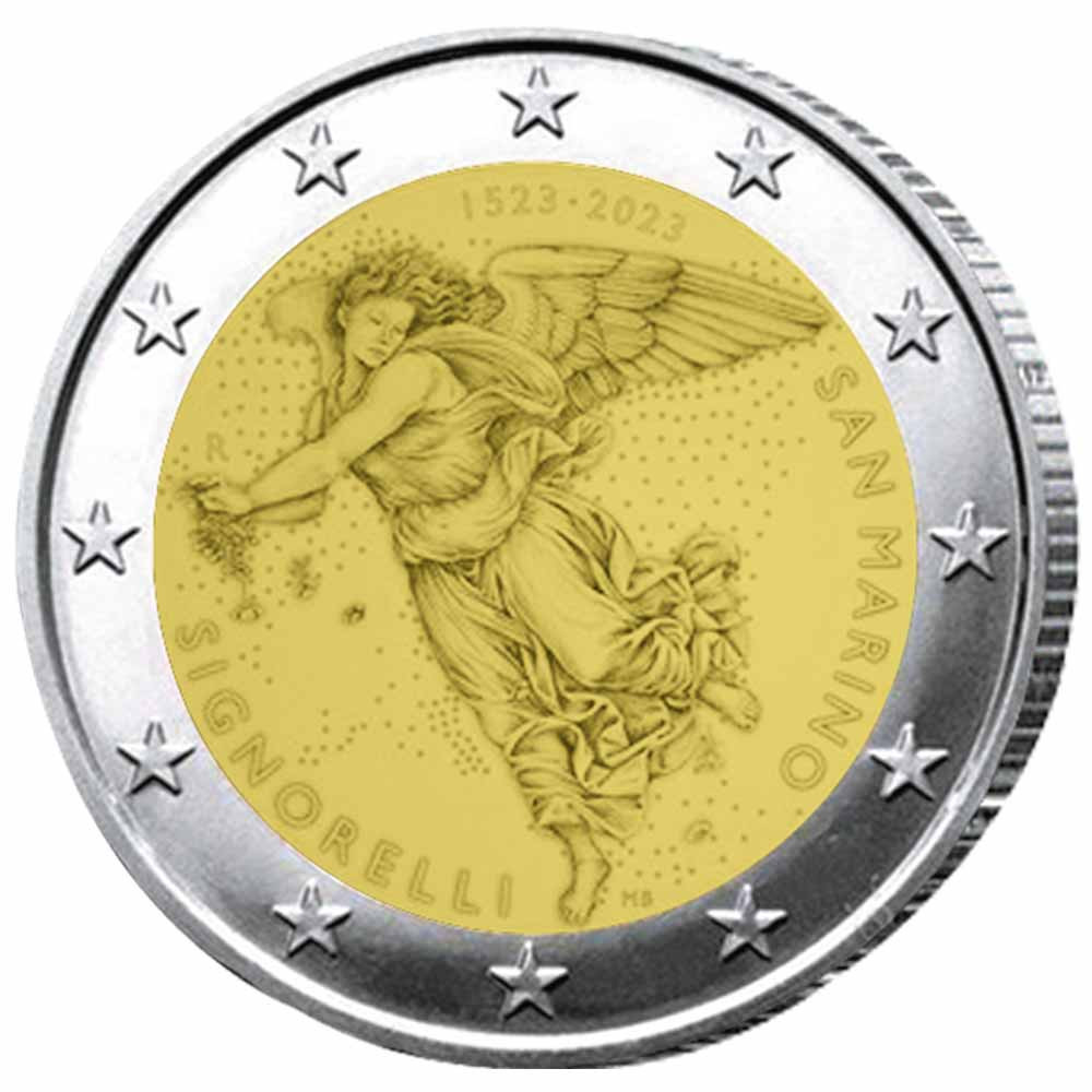 2 Euro Saint-Marin BU 2023 - 500 ans de la mort de Lucas Signorelli
