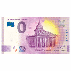 Billet Souvenir 0 Euro - Panthéon