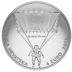 4 Euro Argent Croatie 2023...