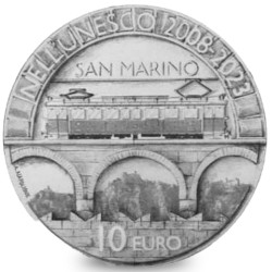 10 Euro Argent Saint-Marin...