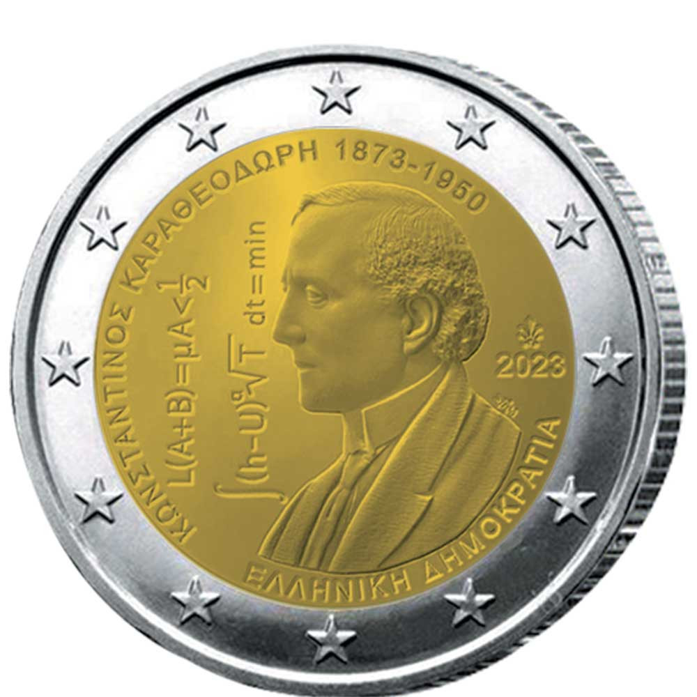 2 Euro Grèce BU 2023 - Constantin Carathéodory