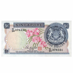 1 Dollar Singapour 1972 -...