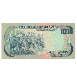 1000 Dong Vietnam 1972 -...