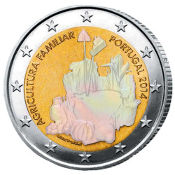 2 Euro Portugal 2014 - Agriculture familiale